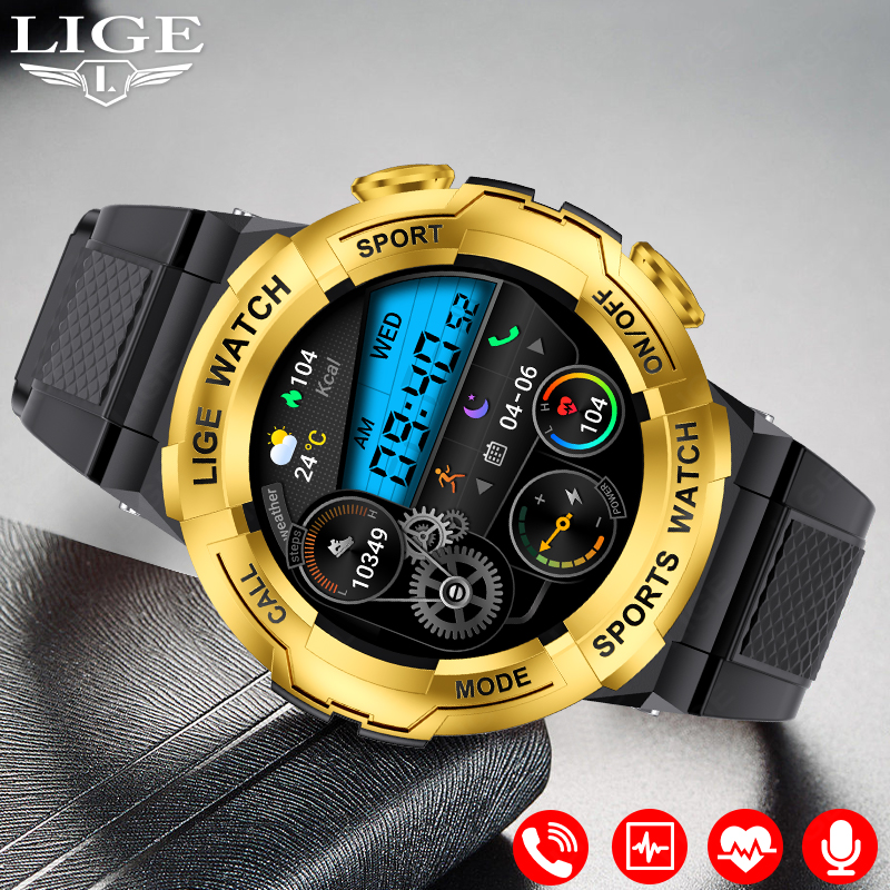 Smartwatch Watches For Sale - LIGE Men's Smart Watch Health ECG