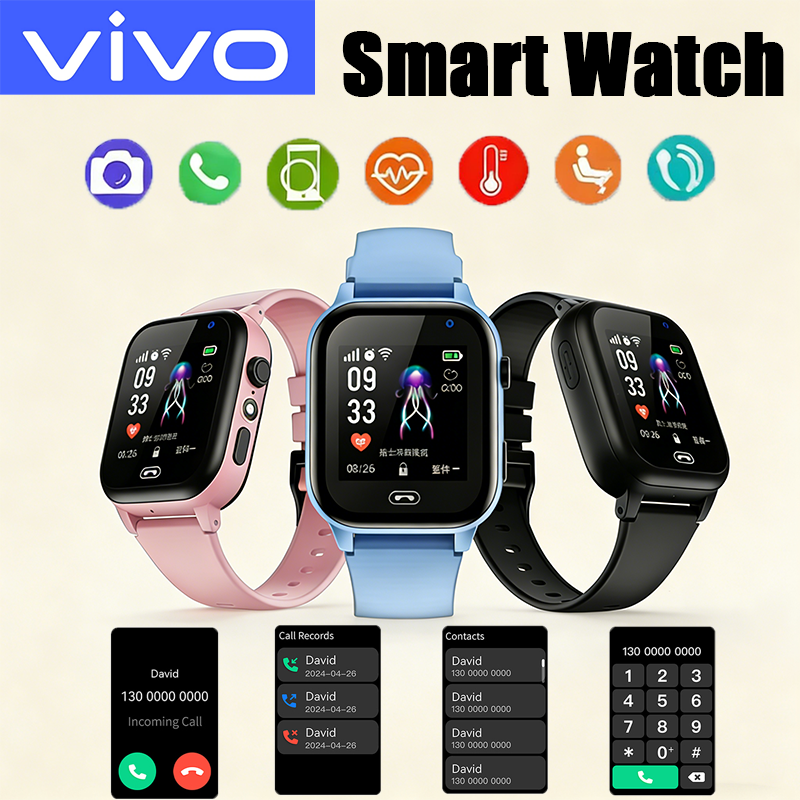 Smartwatch Watches Gift For Boys - VIVO Mini Kids Phone 4G Kids