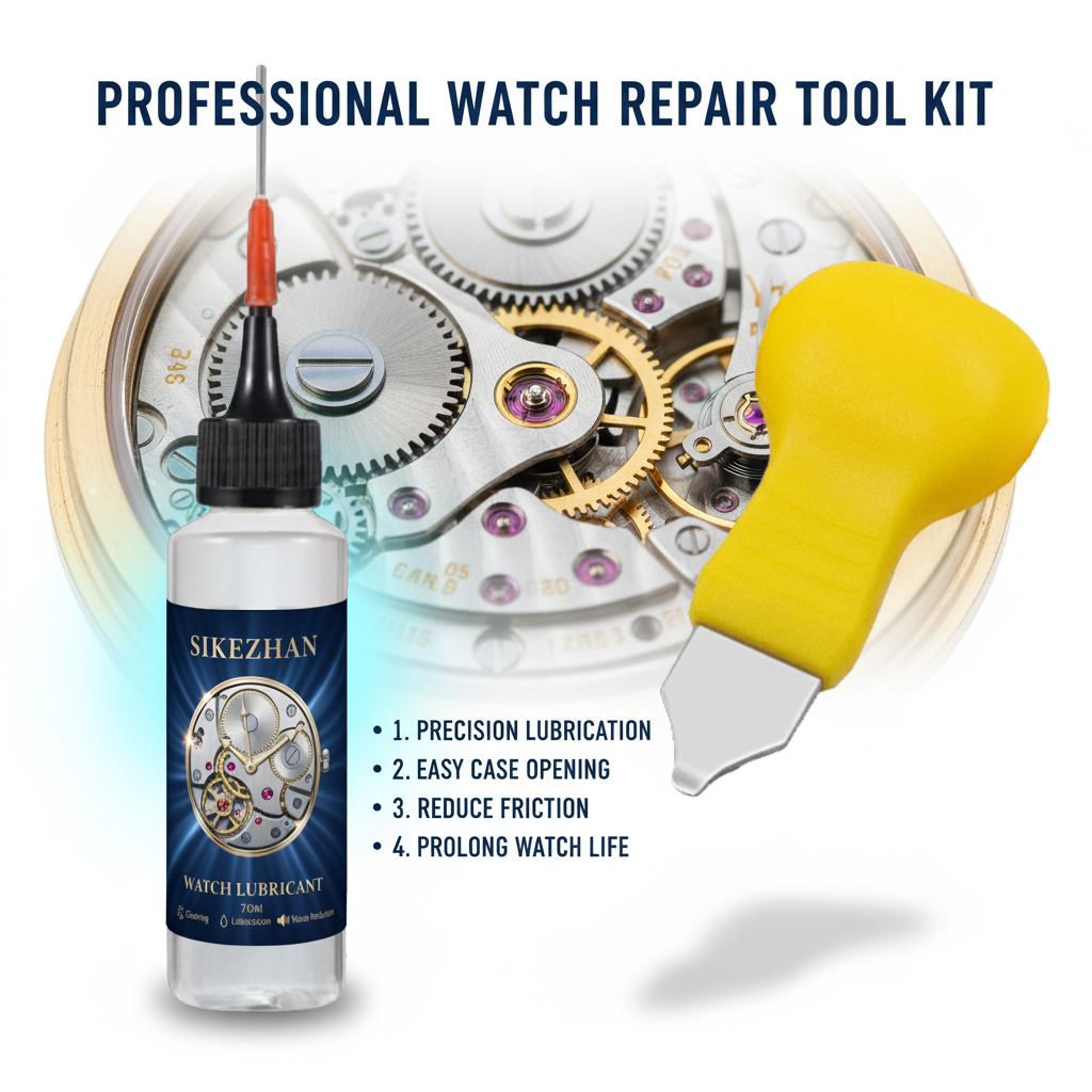 Watch Lubricant Oil - Watch Maintenance Kit: 70ml Lubricant Oil