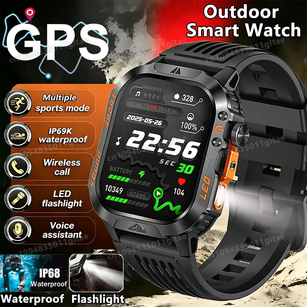 Smartwatch Military Watches For Men - 2026 New Military Smart Watch Men