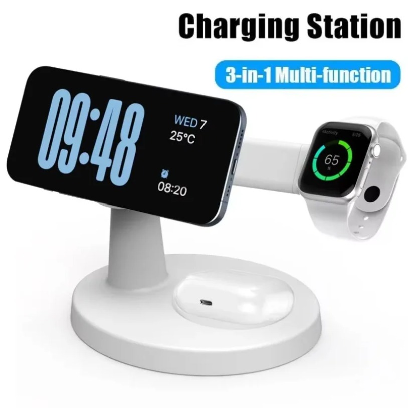 Smartwatch Apple Watch - Wireless 3 In 1 Magnetic Charger