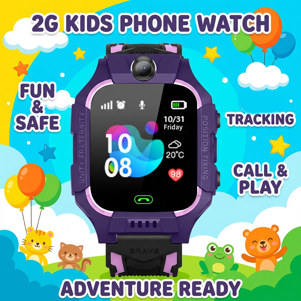 Smartwatch Watches Gift For Boys - Smart Watch Kids 2G Postion Tracker