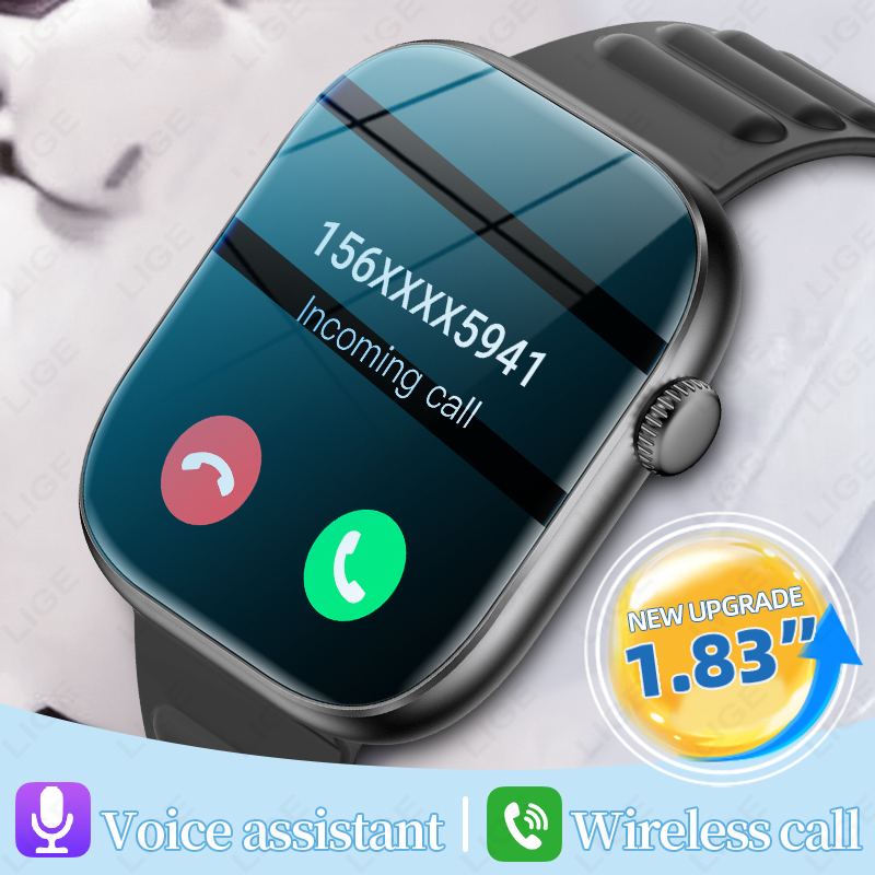 Smartwatch Nothing Watches - LIGE Smart Watch Man 1.83” HD