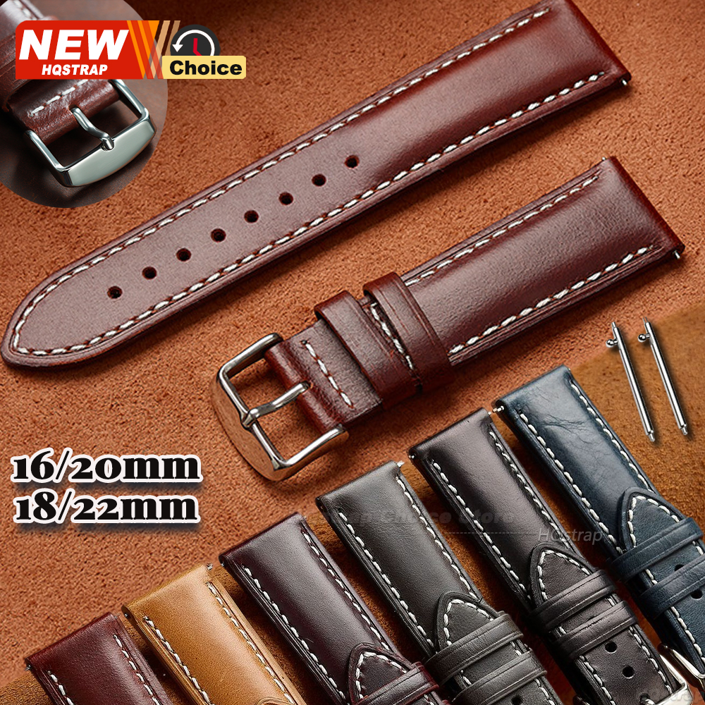 Watches Rolex Smartwatch - New Oil Wax Strap 16mm 18mm