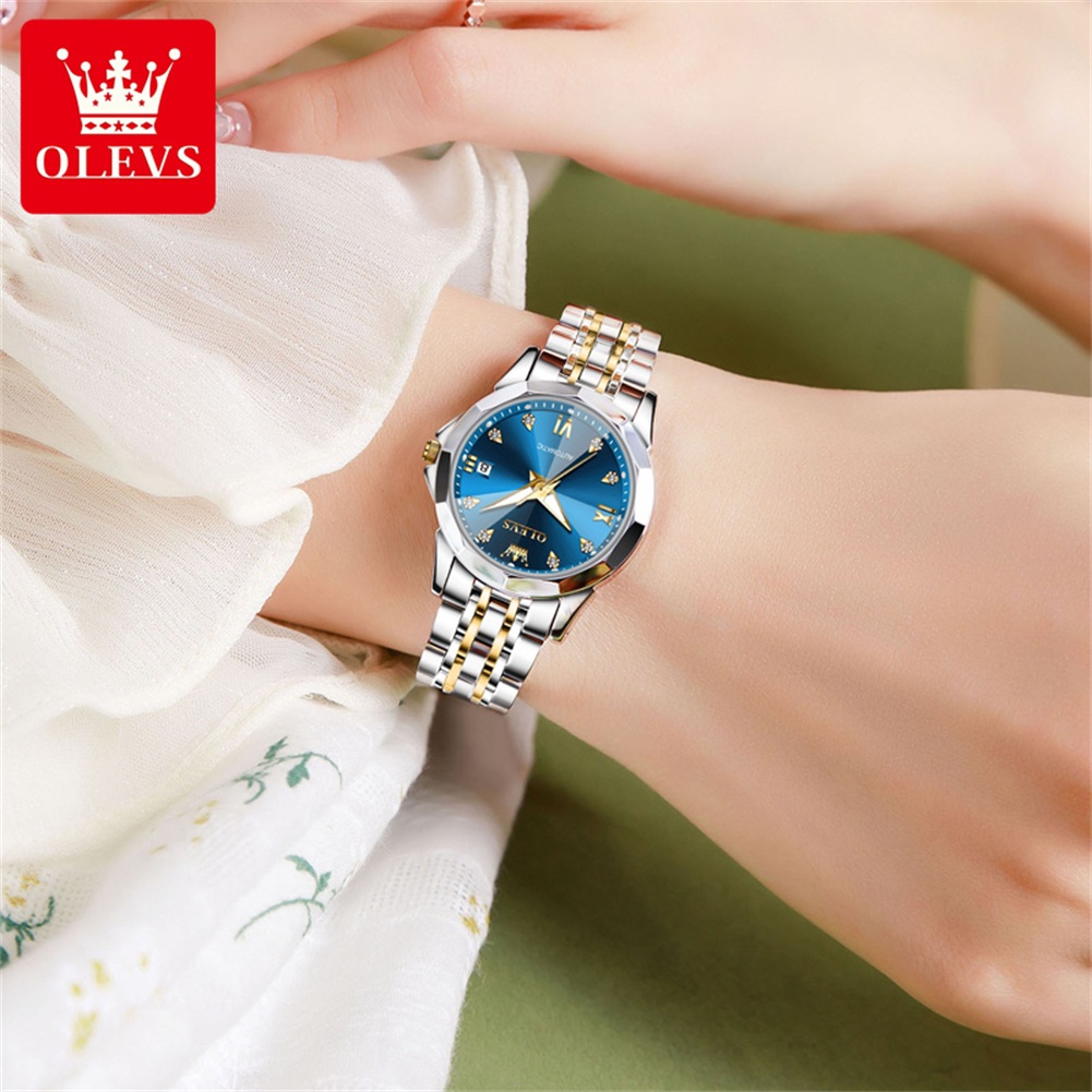 OLEVS Women's Watches Trend El - Anti-Magnetic Watch のレビューと価格