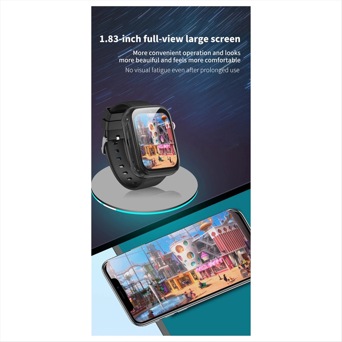 NEW WhatsApp Smart 4G Video Vo - Smartwatch Watch Whatsapp のレビューと価格