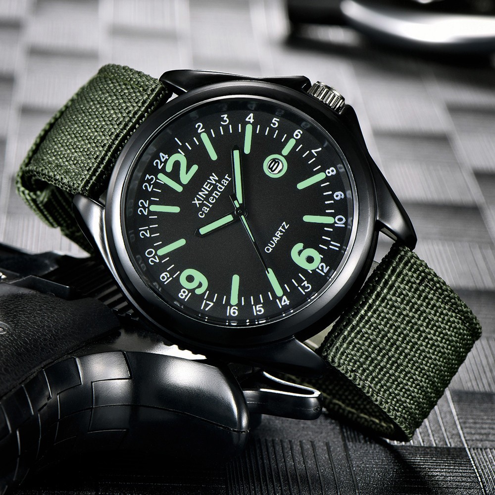 Military Mens Quartz Watch Bla - Smartwatch Military Watches For Men のレビューと価格