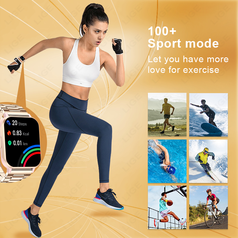 LIGE Men's Smart Watch Health  - Smartwatch Watches For Sale のレビューと価格