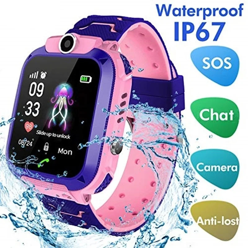 2G Kids Smart Watch SOS Call L - Smartwatch Watches Gift For Boys のレビューと価格