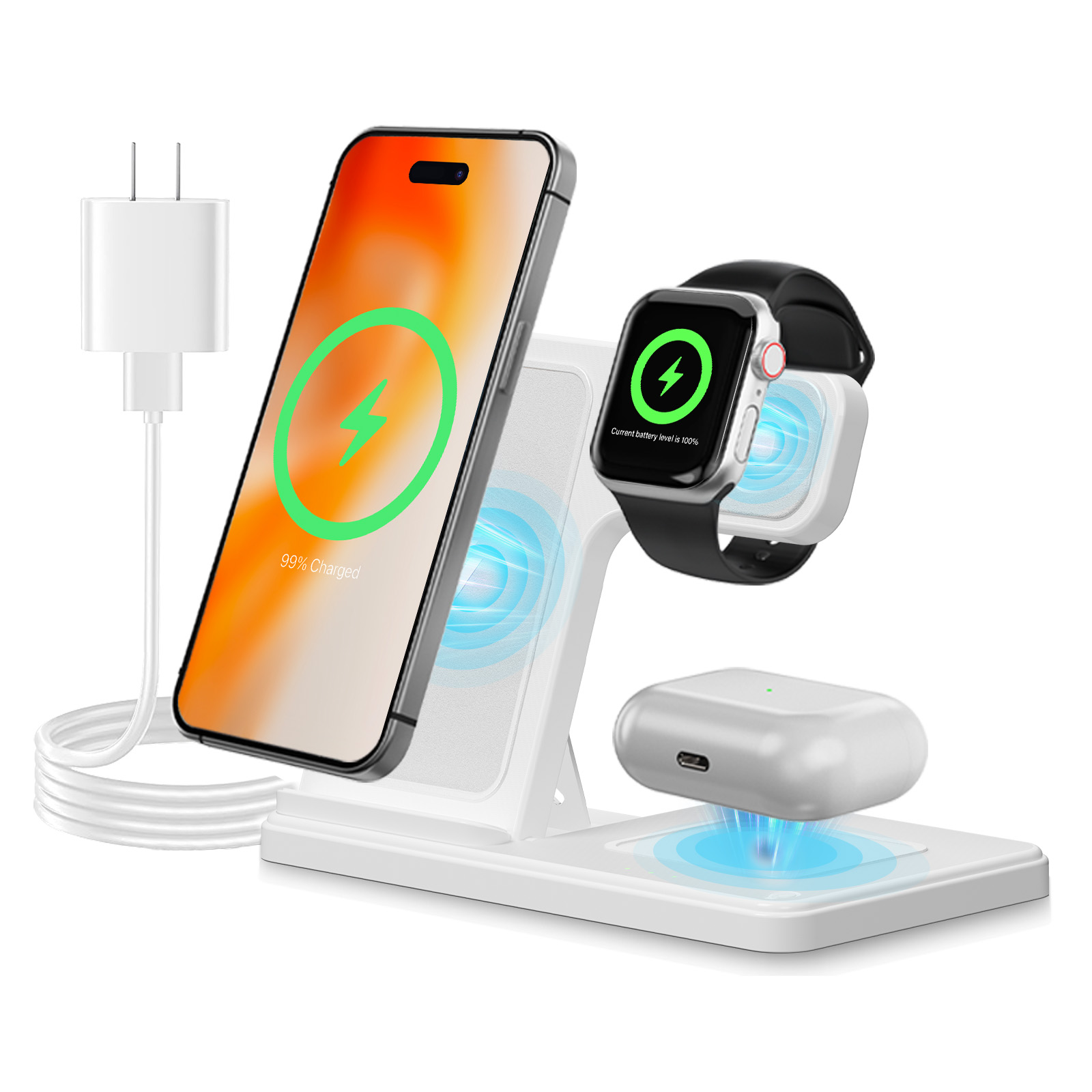 15W Magnetic Wireless Charger  - Smartwatch Apple Watch のレビューと価格