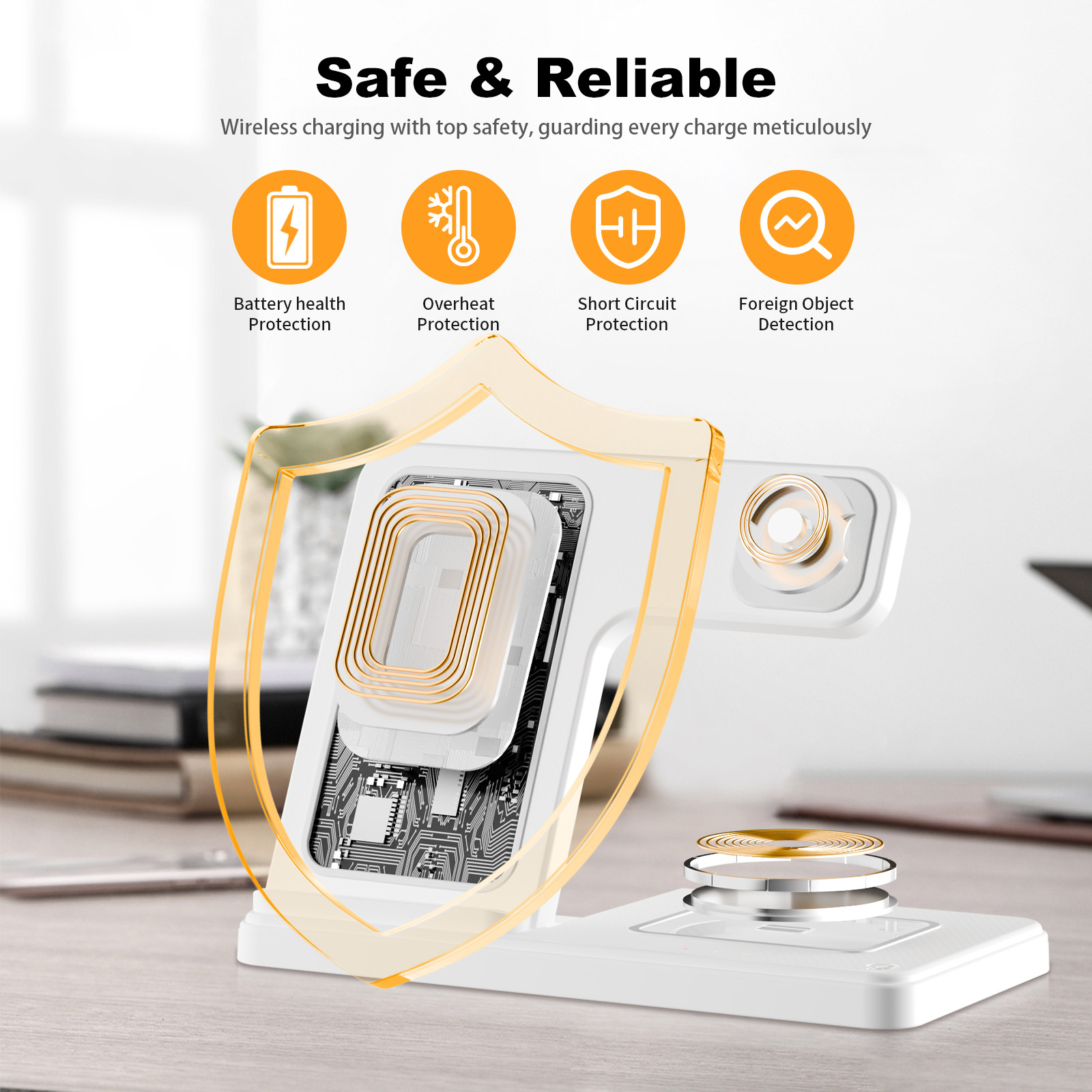 15W Magnetic Wireless Charger  - Smartwatch Apple Watch のレビューと価格