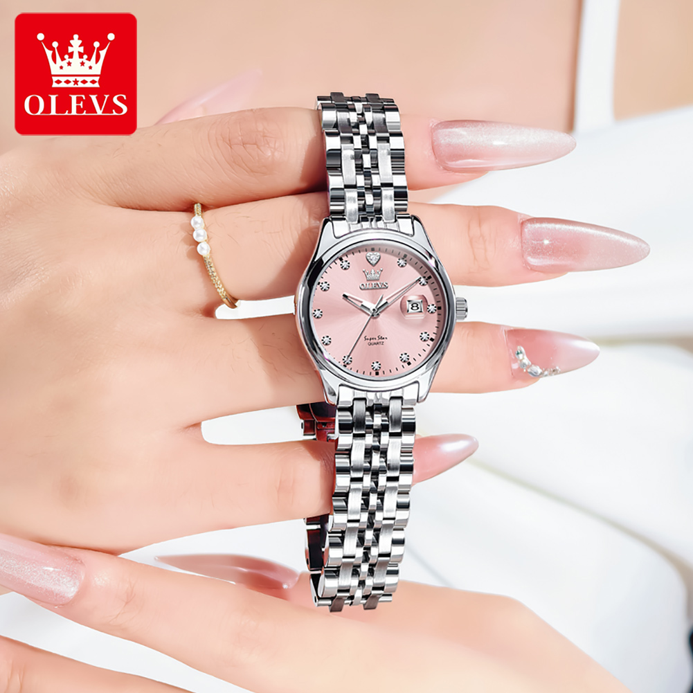 OLEVS Women's Watches 5649L Tr - Anti-Magnetic Watch のレビューと価格