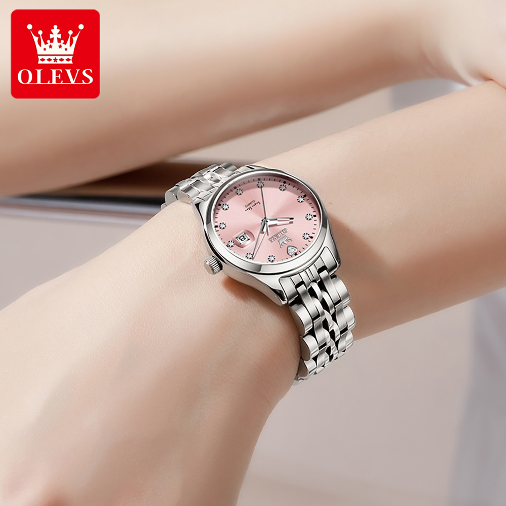 OLEVS Women's Watches 5649L Tr - Anti-Magnetic Watch のレビューと価格