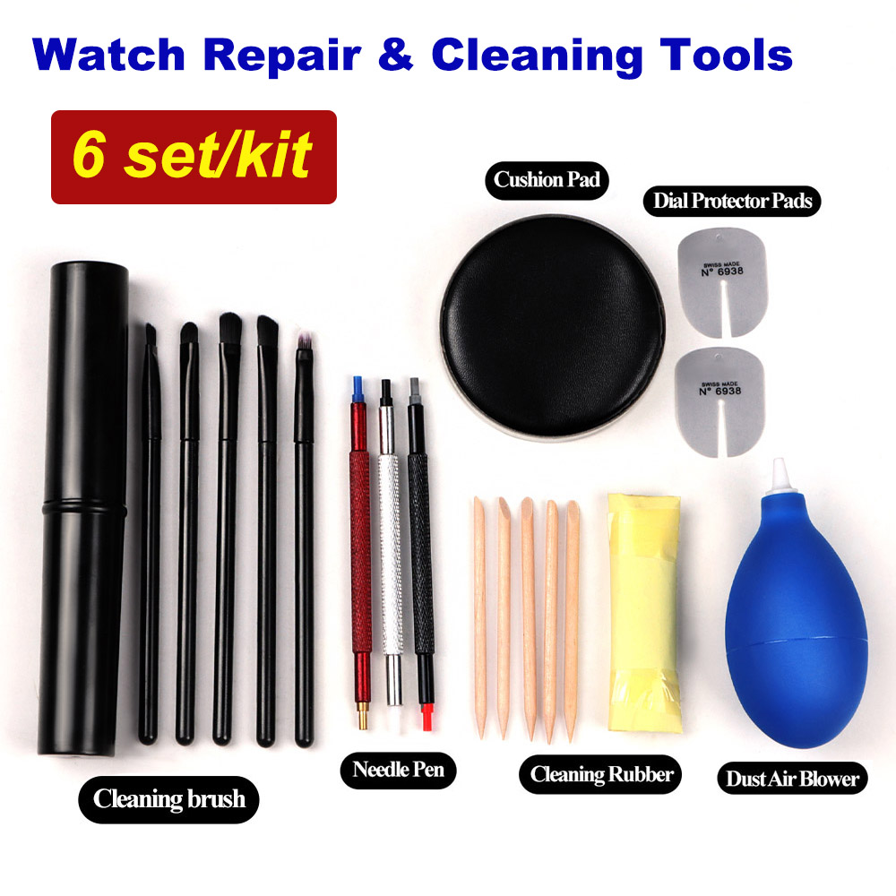 6Kits Watch Repair Accessories - Watch Lubricant Oil のレビューと価格