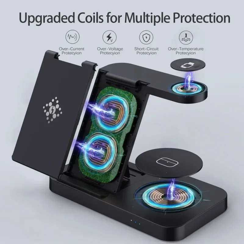 Travel 4 in 1 Wireless Charger - Iwatch Smartwatch のレビューと価格