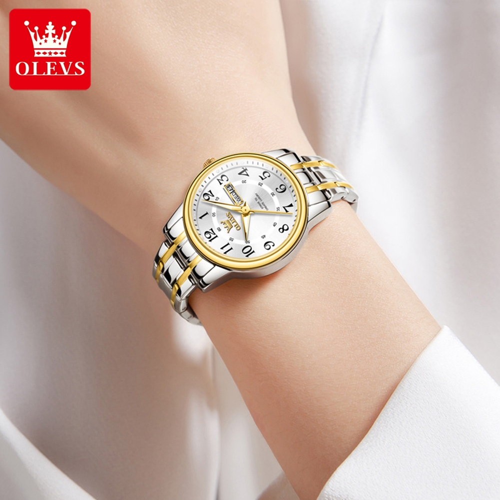 OLEVS 2891 Luxury Brand Fashio - Anti-Magnetic Watch のレビューと価格