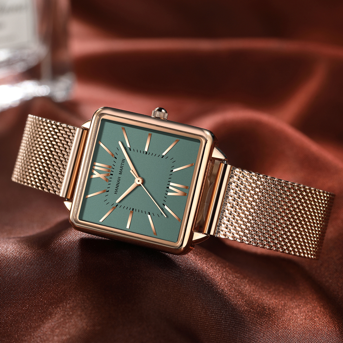 Ladies Square High Quality Sta - Anti-Magnetic Watch のレビューと価格