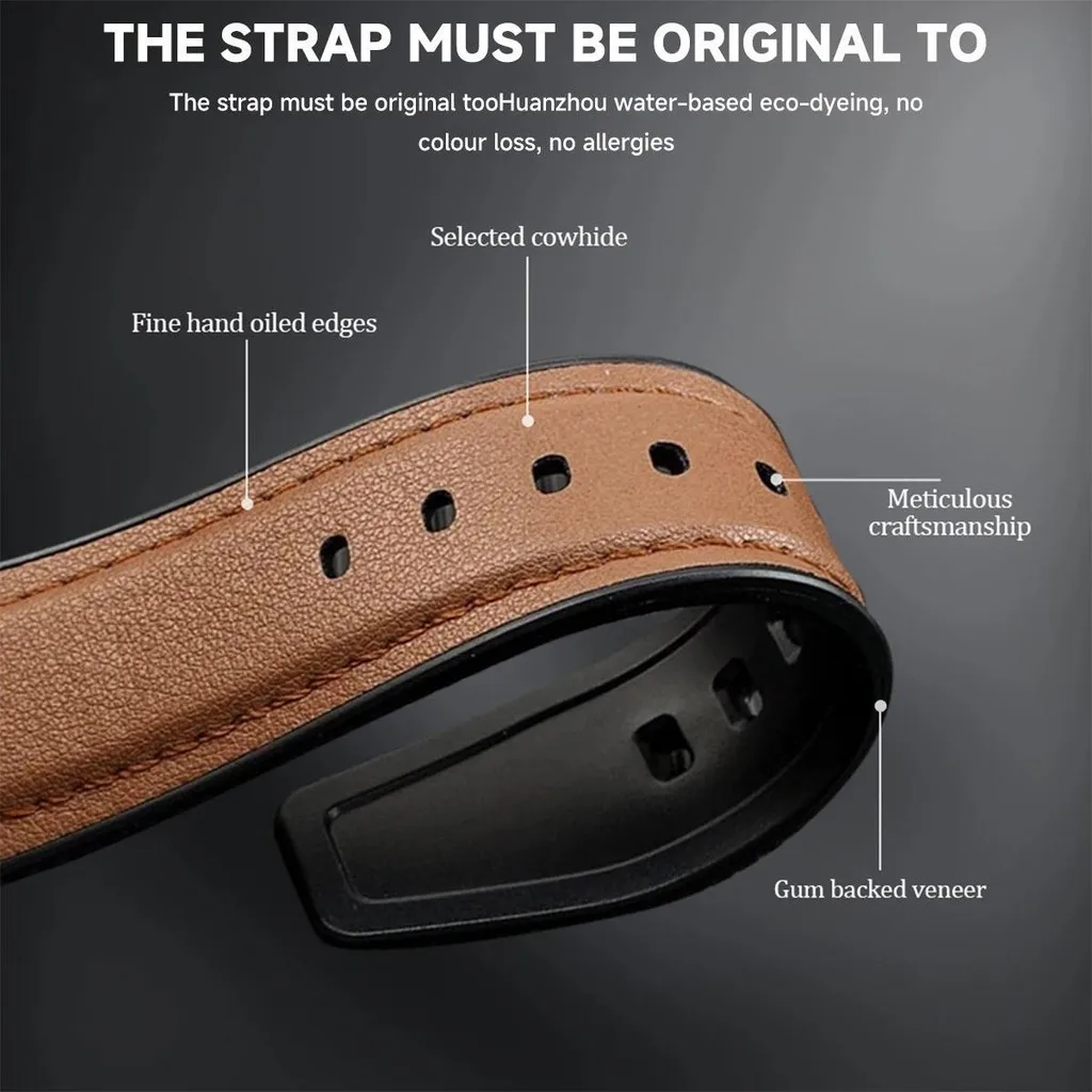 Leather Silicone Hybrid strap  - Hybrid Smartwatch のレビューと価格
