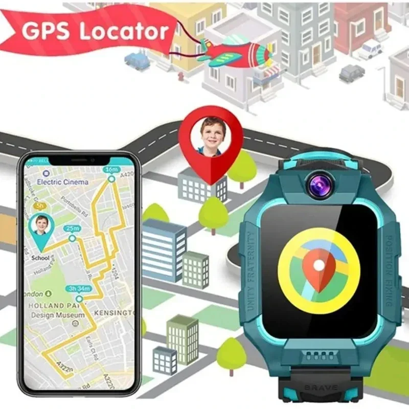 Lenovo Kids Smart Watch 4g Sim - Smartwatch Watches Gift For Boys のレビューと価格