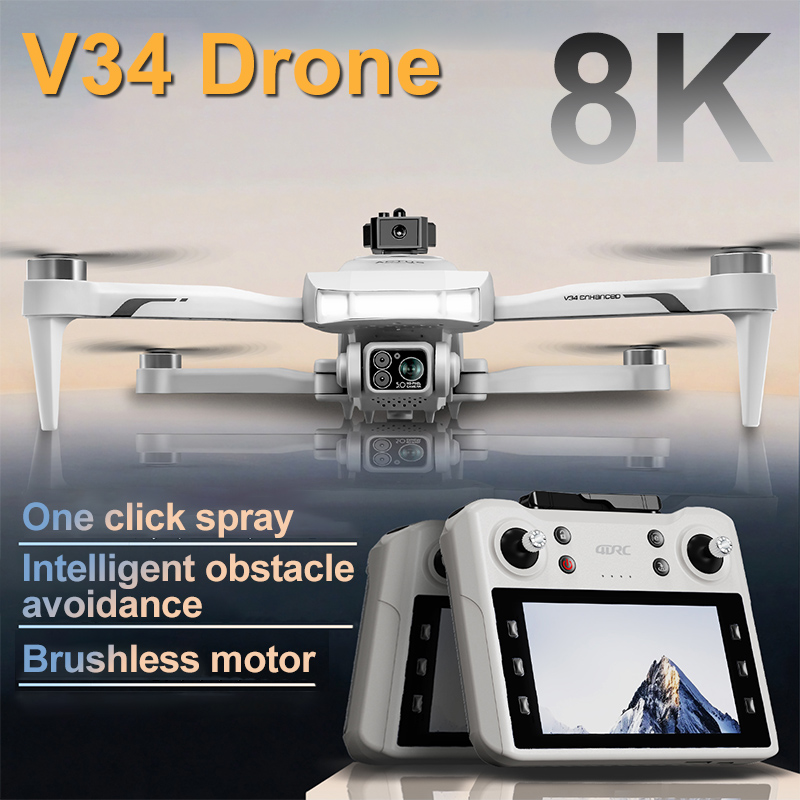 4DRC New V34 Drone 8K Profesio - Hybrid Smartwatch のレビューと価格