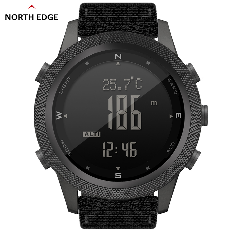 NORTH EDGE Apache46 Smart Digi - Smartwatch Military Watches For Men のレビューと価格