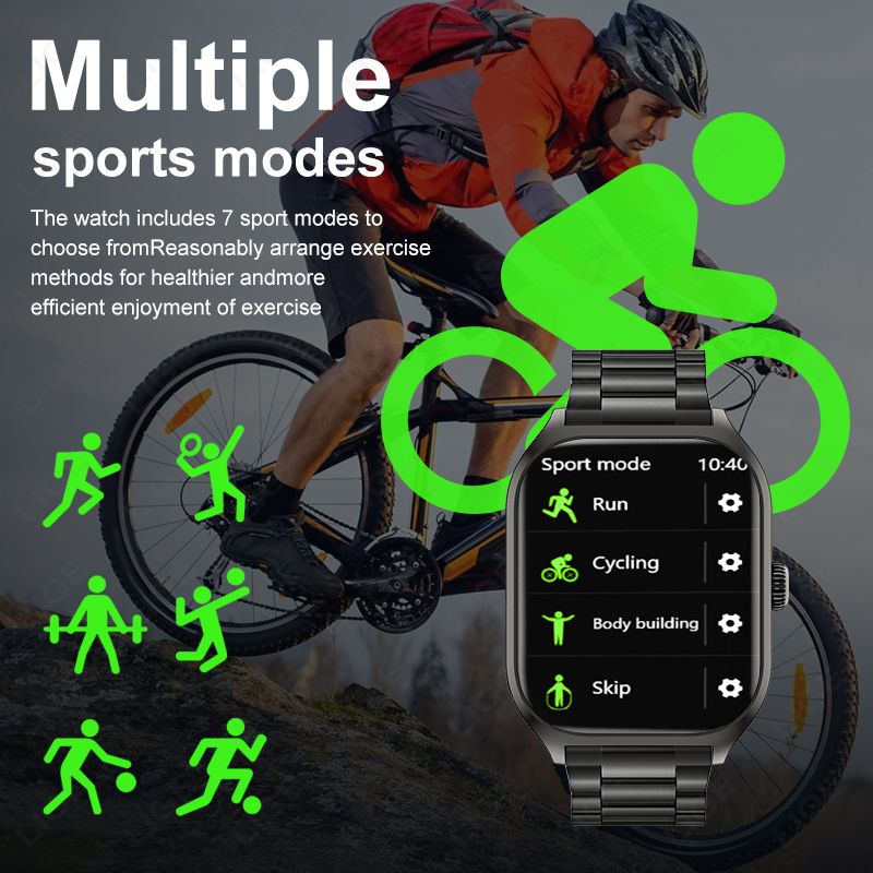LIGE Smart Watch Fitness Brace - Smartwatch Watches For Sale のレビューと価格