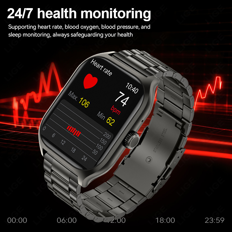 LIGE Smart Watch Fitness Brace - Smartwatch Watches For Sale のレビューと価格
