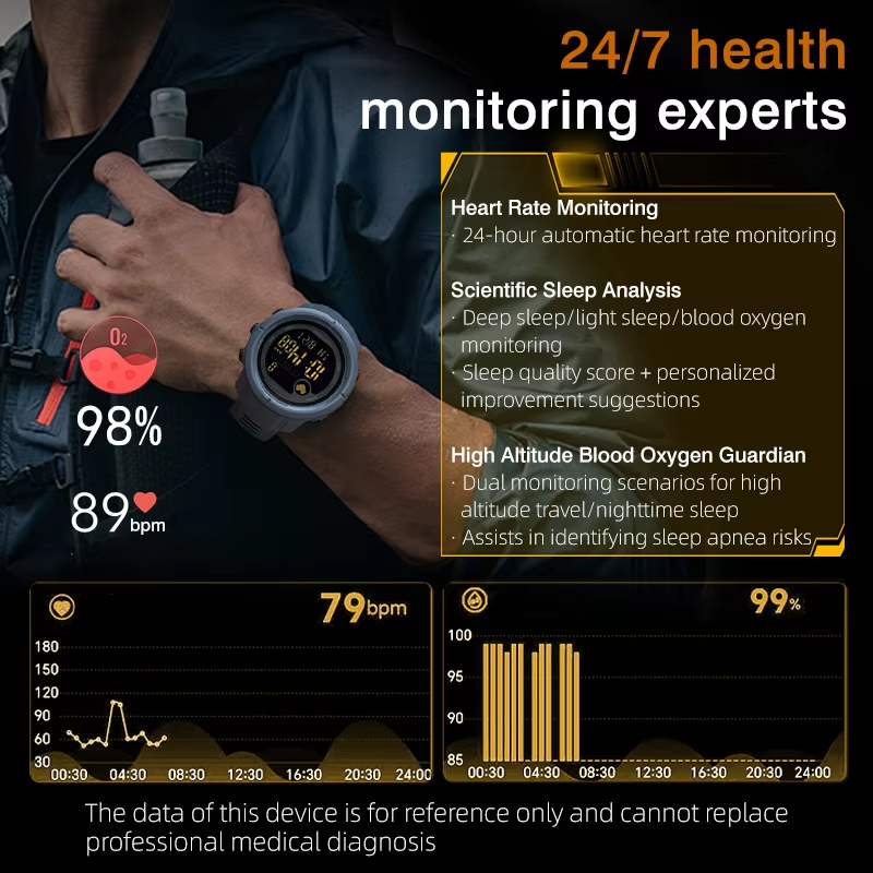 NORTH EDGE NEW MARS 5 Men's Di - Smartwatch Military Watches For Men のレビューと価格