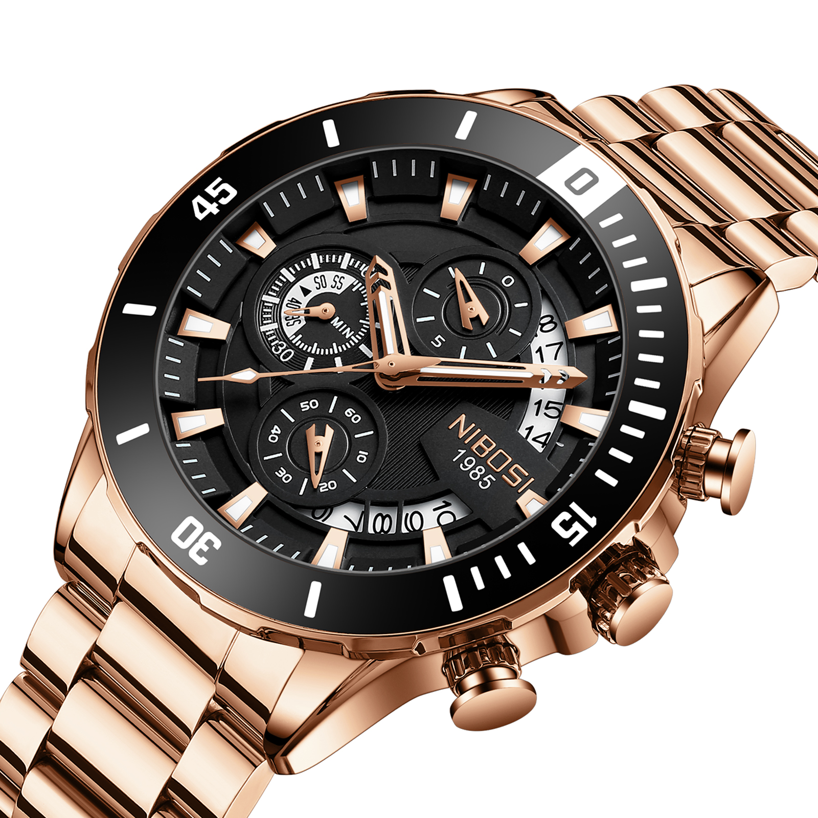NIBOSI New Men's Watches Top B - Anti-Magnetic Watch のレビューと価格