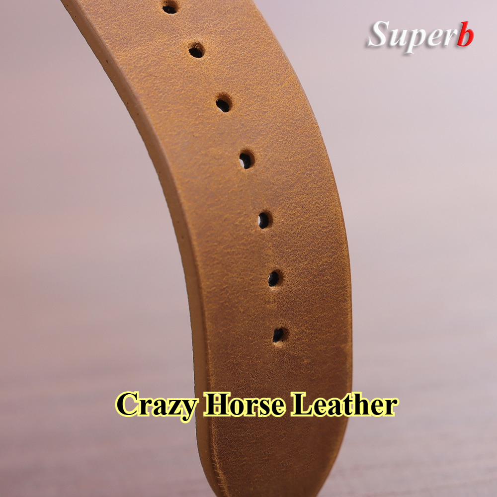 Stitching Cowhide Leather Brac - Watches Rolex Smartwatch のレビューと価格