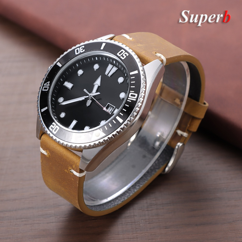 Stitching Cowhide Leather Brac - Watches Rolex Smartwatch のレビューと価格