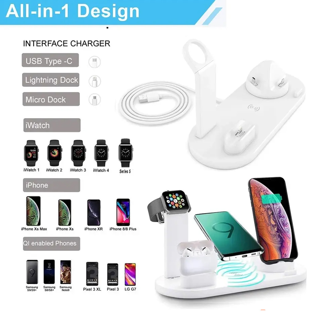 30W 7 in 1 Wireless Charger St - Smartwatch Apple Watch のレビューと価格