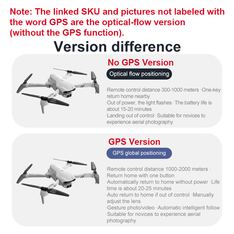 4DRC F10 RC Drone GPS 6K HD Du - Hybrid Smartwatch のレビューと価格