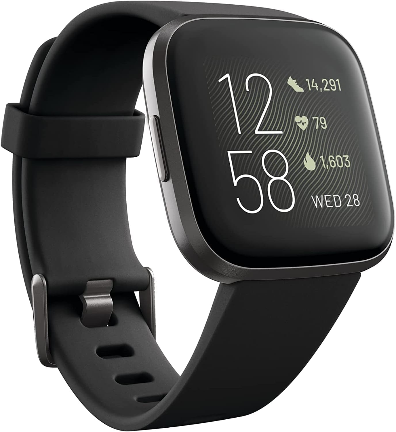 Fitbit Versa 2 Health and Fitn - Hybrid Smartwatch のレビューと価格