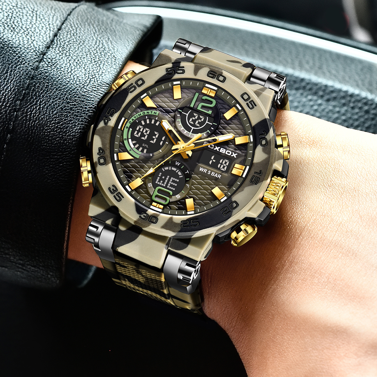 LIGE Electronic Men's Wristwat - Smartwatch Military Watches For Men のレビューと価格