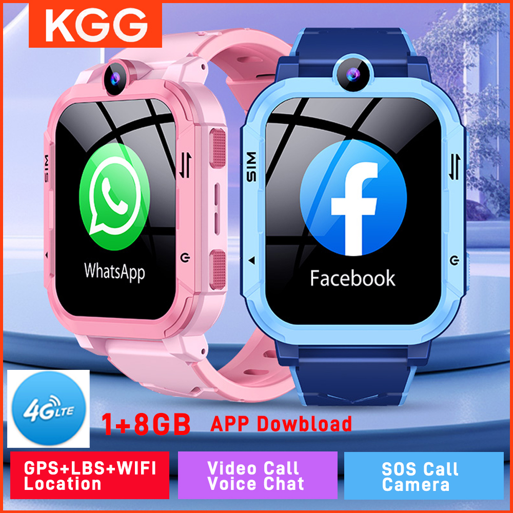 4G Kids Smart Watch 1+8GB GPS  - Smartwatch Watches Gift For Boys のレビューと価格