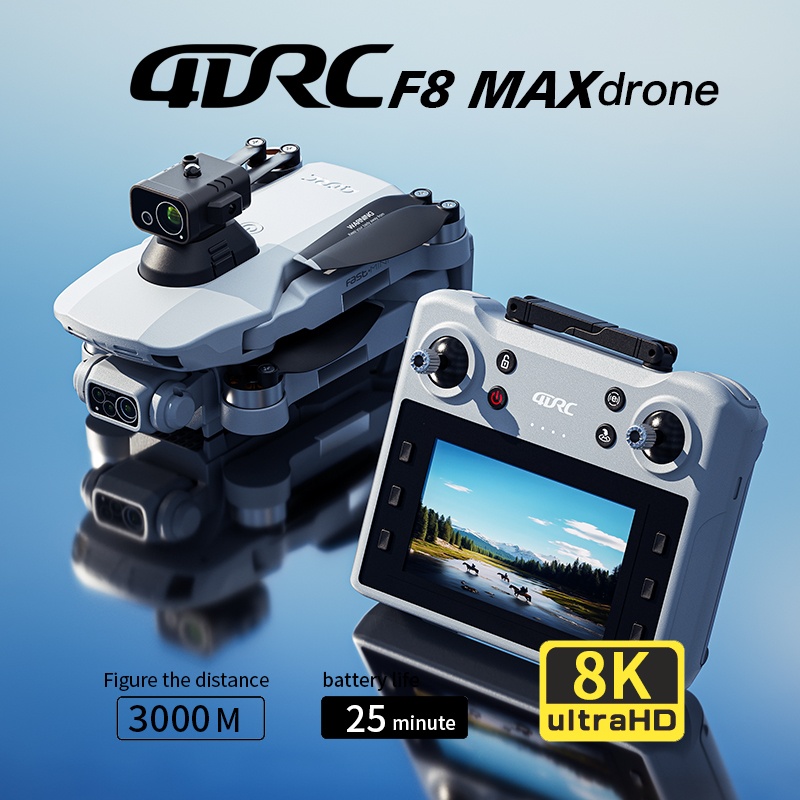 New F8 PRO MAX GPS Drone with  - Hybrid Smartwatch のレビューと価格