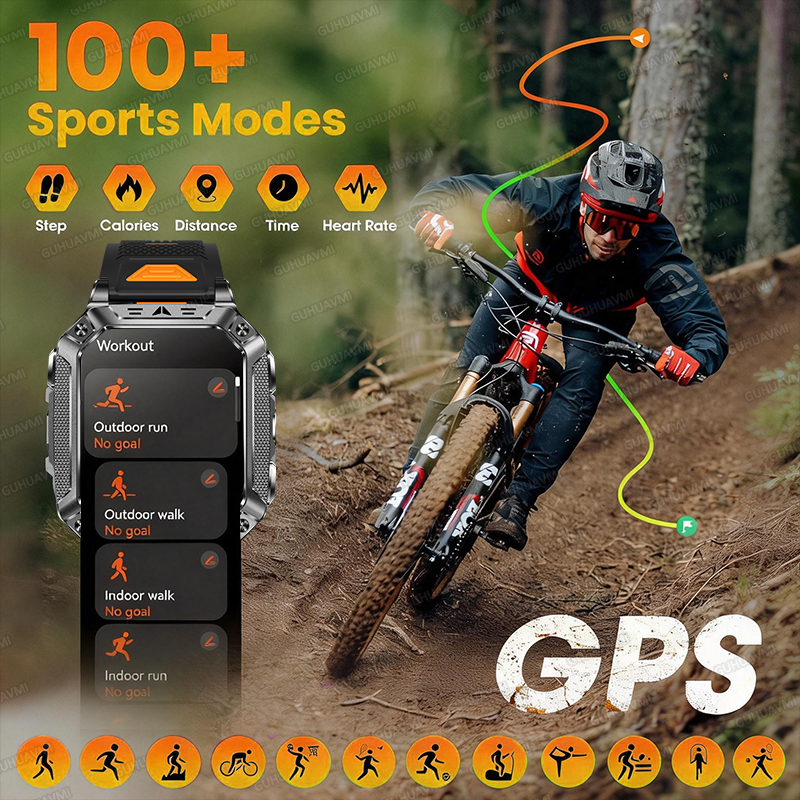 TANK Ultra 2026: 1400mAh Milit - Smartwatch Military Watches For Men のレビューと価格