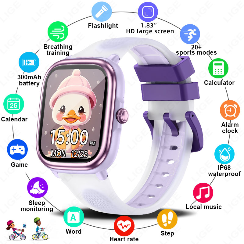 LIGE 2026 New Children Learnin - Smartwatch Watches Gift For Boys のレビューと価格