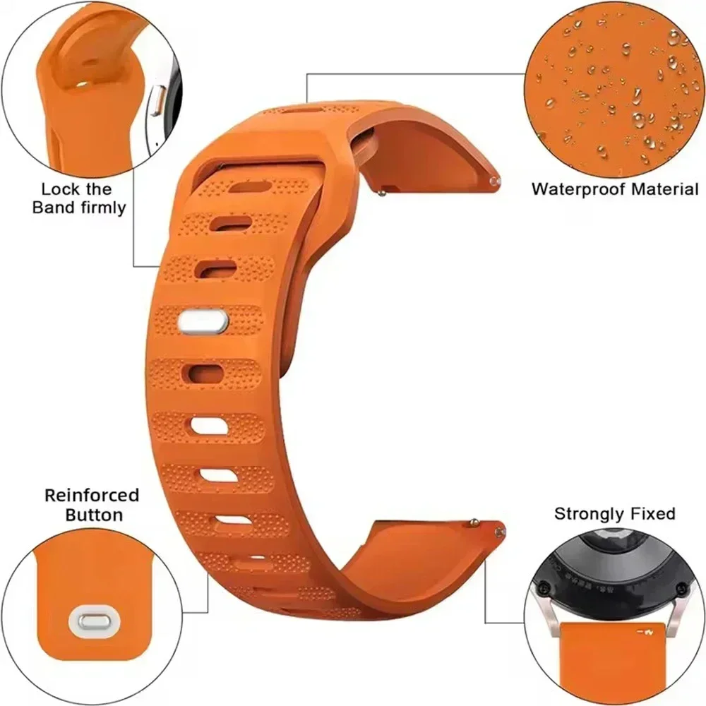 Sport 22mm Silicone Band For C - Smartwatch Nothing Watches のレビューと価格