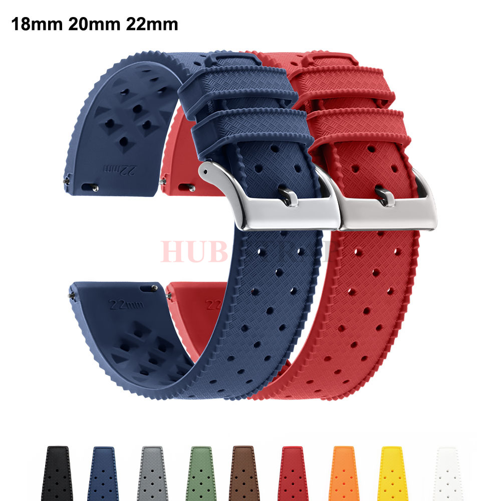 18mm 20mm 22mm Tropical Silico - Watches Rolex Smartwatch のレビューと価格