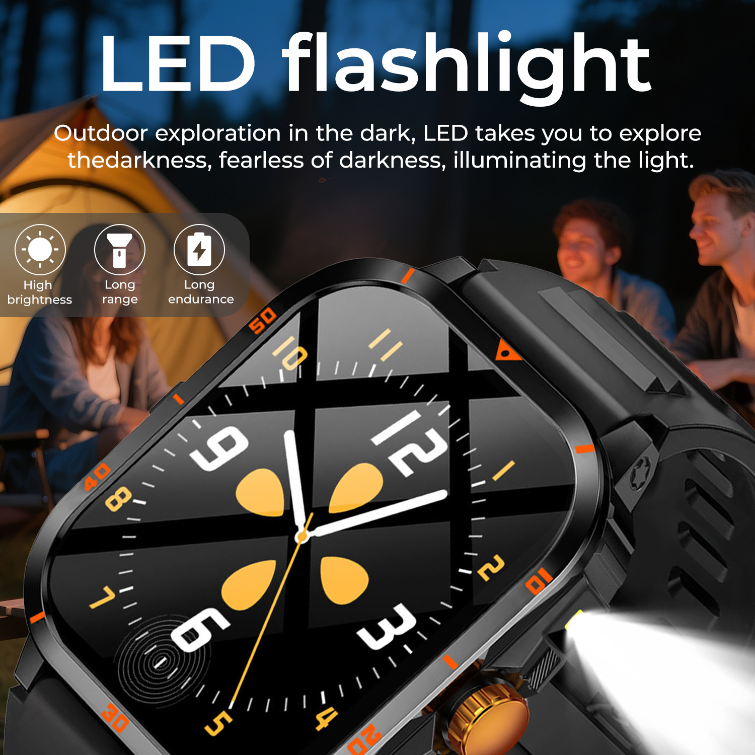 2025 NEW Military Smartwatch 2 - Smartwatch Military Watches For Men のレビューと価格