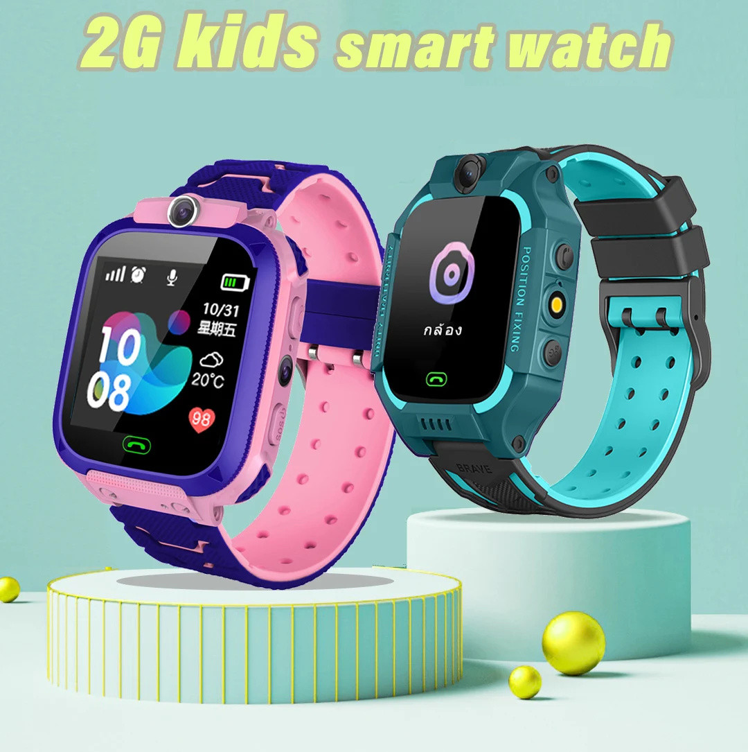 Q12 Kids Smart Watch 2G SOS Ca - Smartwatch Watches Gift For Boys のレビューと価格