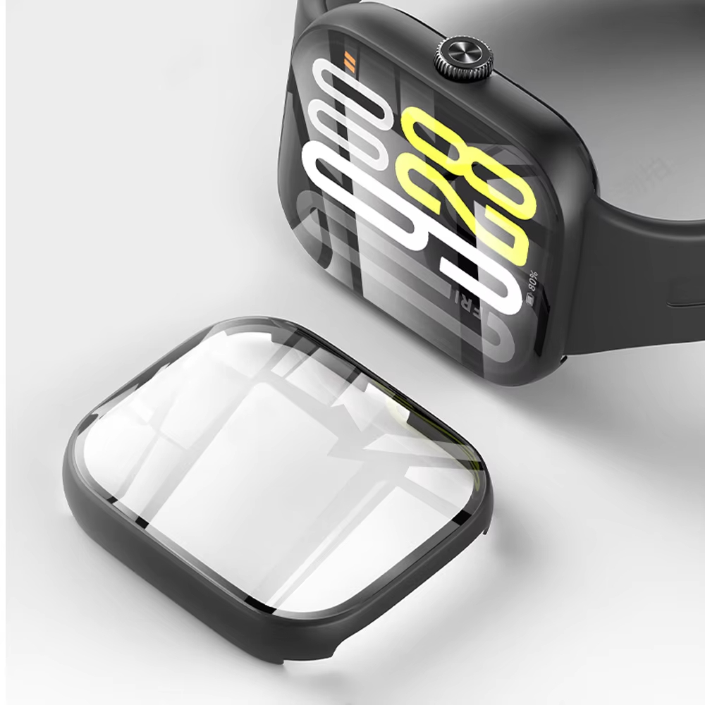 Tempered Glass+Case For Xiaomi - Smartwatch Watches Xiaomi のレビューと価格