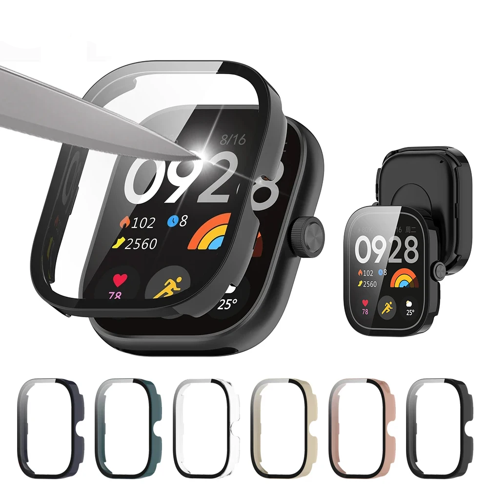 Tempered Glass+Case For Xiaomi - Smartwatch Watches Xiaomi のレビューと価格