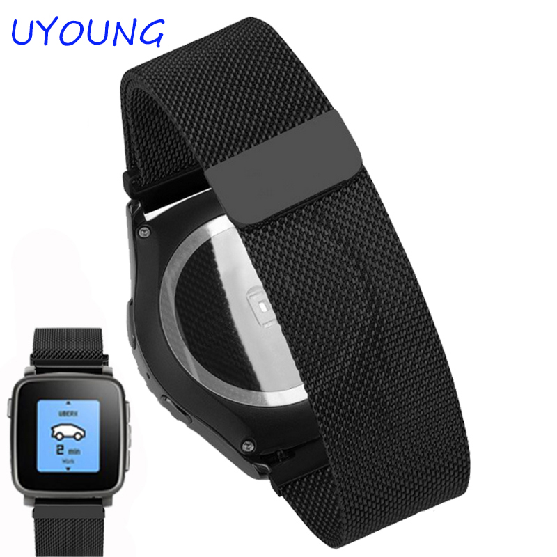 22mm Milanese Loop Strap For P - Smartwatch Pebble Watches のレビューと価格