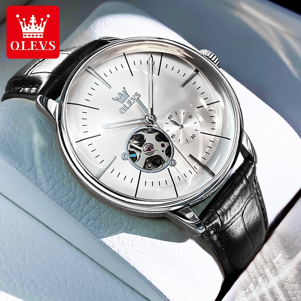 OLEVS Casual Fashion Men's Wat - Anti-Magnetic Watch のレビューと価格