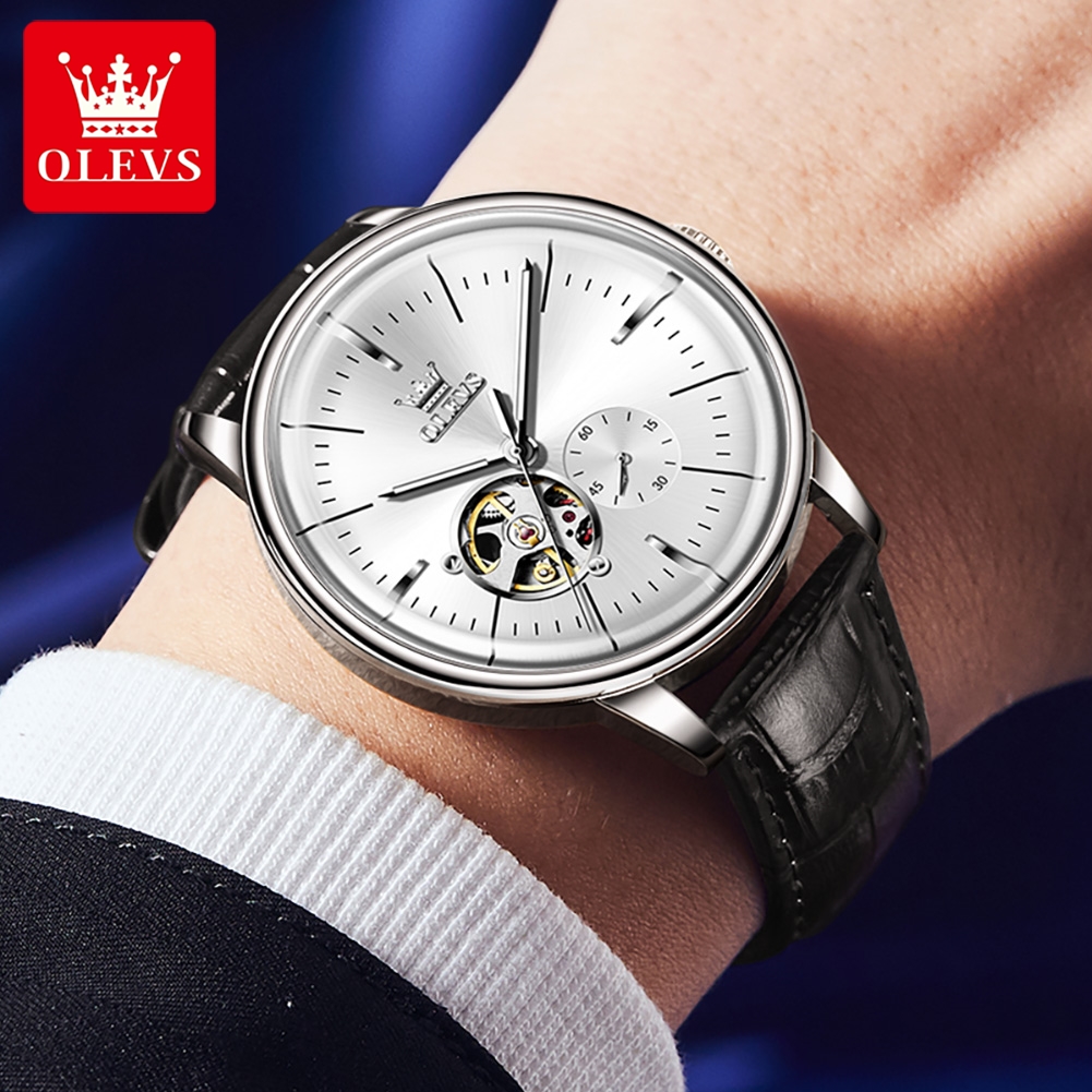 OLEVS Casual Fashion Men's Wat - Anti-Magnetic Watch のレビューと価格