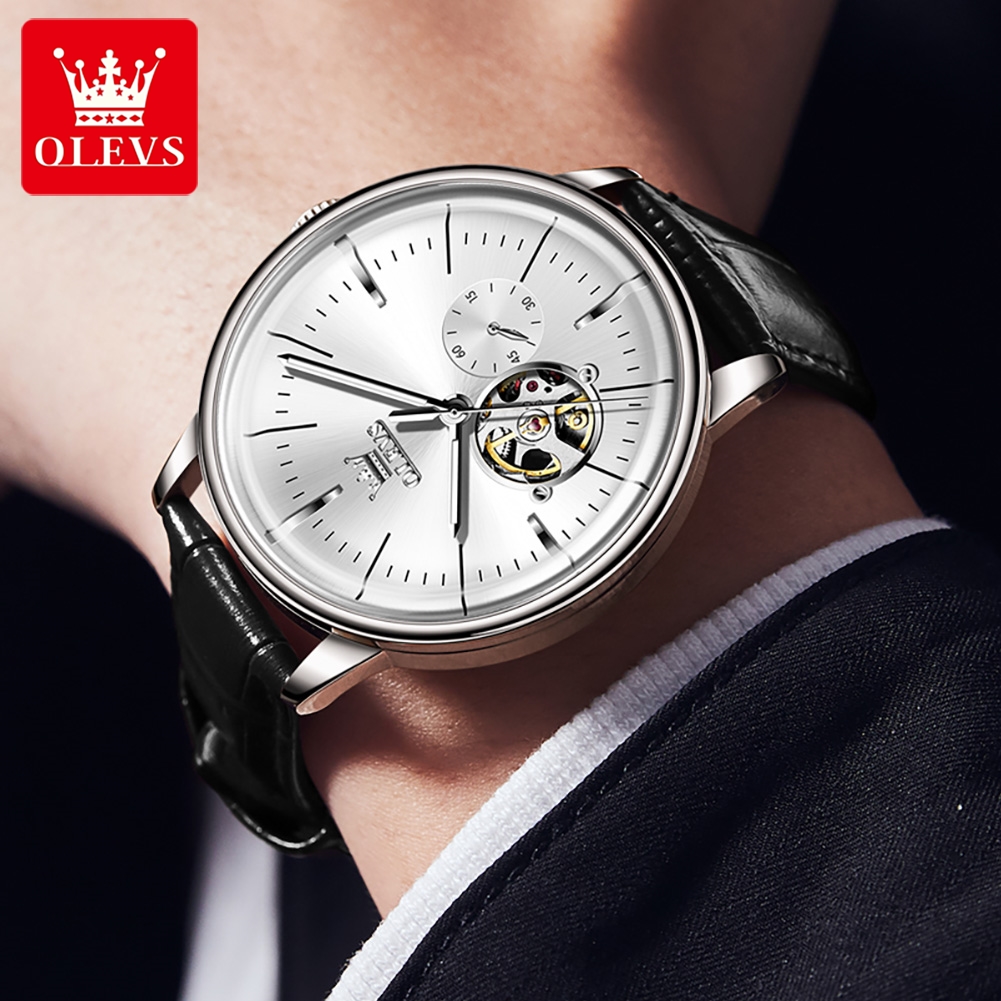 OLEVS Casual Fashion Men's Wat - Anti-Magnetic Watch のレビューと価格
