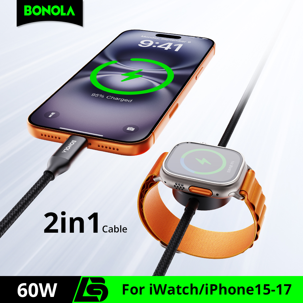 Bonola 2 in 1 Fast Watch Charg - Smartwatch Apple Watch のレビューと価格